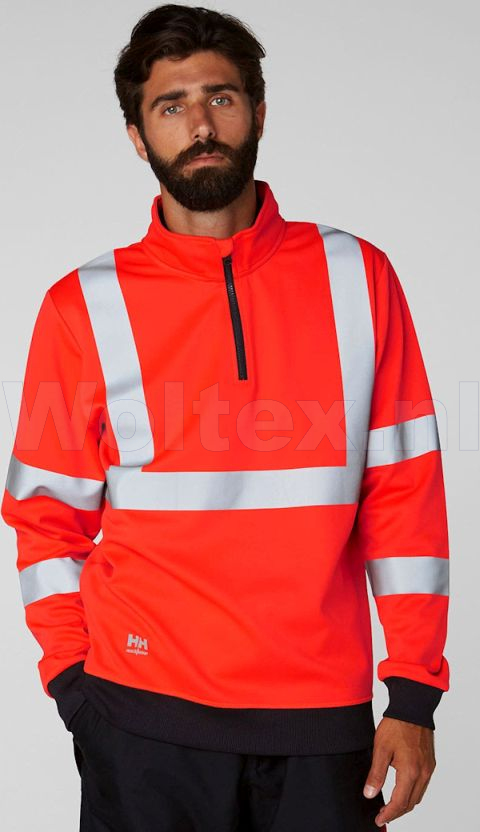 Helly Hansen Truien Addvis 79096 HiVis fluo-rood(160)